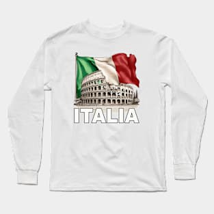 Roman Colosseum Italy Long Sleeve T-Shirt